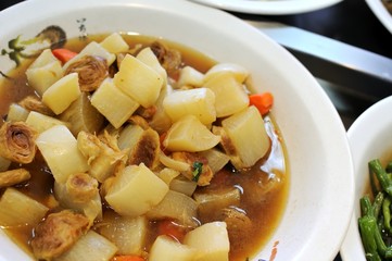 White radish soup