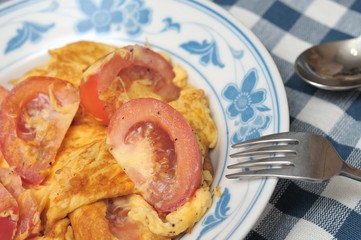 Special Oriental fried egg