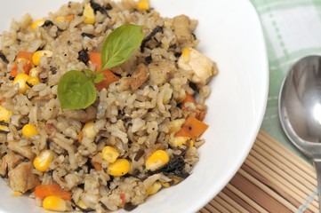 Tasty vegetable rice
