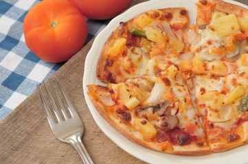 Vegetarian pizza