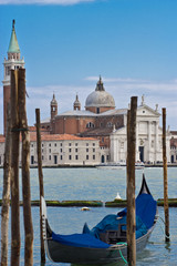 Fototapeta na wymiar Les gondoles de Venise