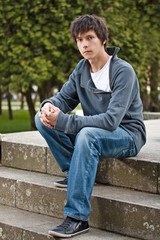 Obraz premium Young man