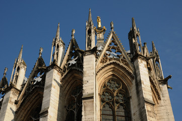 Fototapeta na wymiar France, Normandie, Rouen, cathédrale Notre Dame