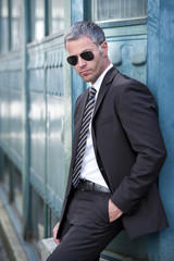 Fototapeta premium Cool Business men