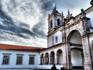 Nossa Senhora da Nazare sanctuary in Portugal
