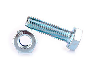 Bolt and screw with reflection