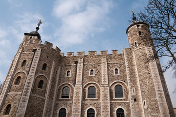 Fototapeta na wymiar The Tower of London in London, England