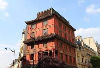 Pagode chinoise à Paris