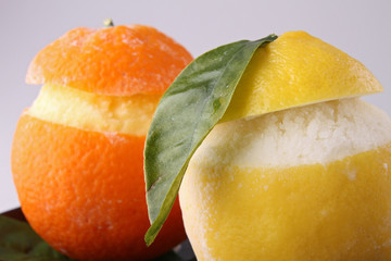 sorbet, glace