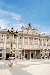 Obraz premium Palacio real Palazzo reale Madrid Spagna 2010
