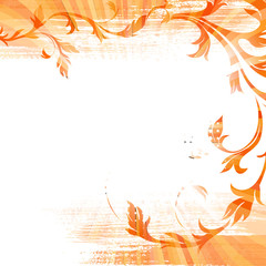 floral background, vector