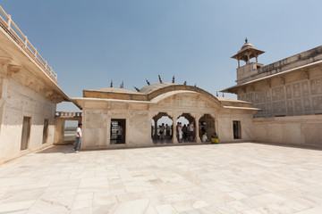 Fort Agra, Indie - obrazy, fototapety, plakaty