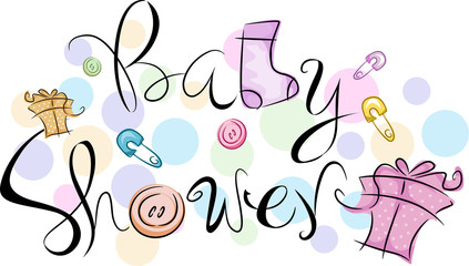 Baby Shower - obrazy, fototapety, plakaty