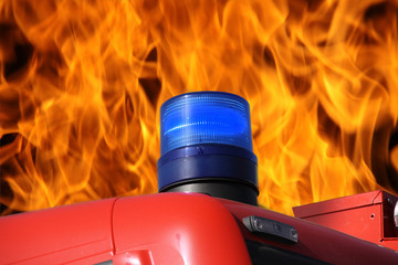Blaulicht Einsatz Feuerwehr