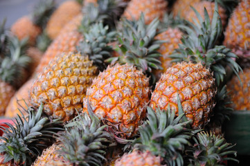 Pineapples Background