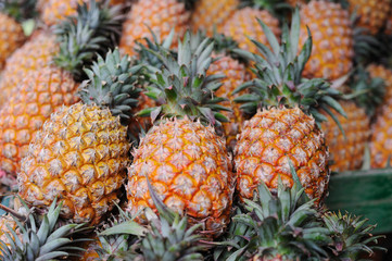 Pineapples Background