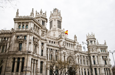 Fototapeta na wymiar Budynek Poczty, Madryt