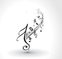 musical notes background