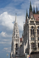 Hungarian parlament building in Budapest
