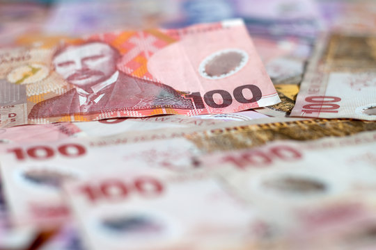 $100 New Zealand Dollar Wealthy Rich Background