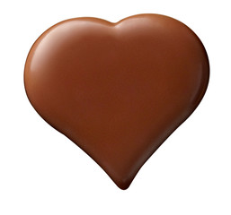 chocolate heart love dessert pieces sweet food