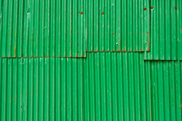 Green steel sheet .