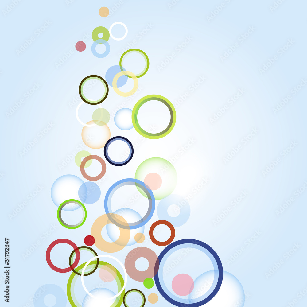 Poster abstract colorful background