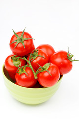 tomatoes in the dish