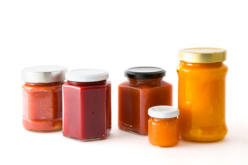 Selbstgemachte Marmeladen