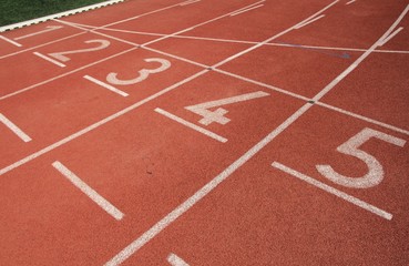 Ligne de départ - Athlétisme
