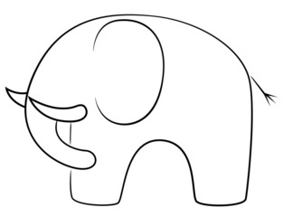 Illustration of elephant