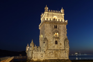 Naklejka premium Torre de Belem, Lisbon, Portugal