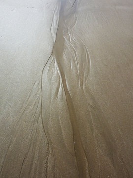Close Up Sand Pattern
