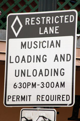 Restricted Line Musician