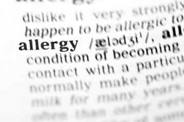 allergy (the dictionary project)