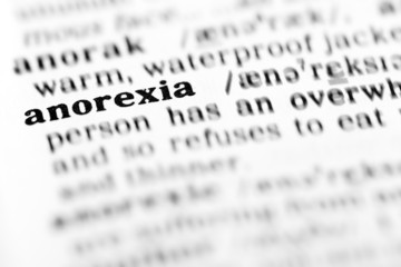 Fototapeta premium anorexia (the dictionary project)