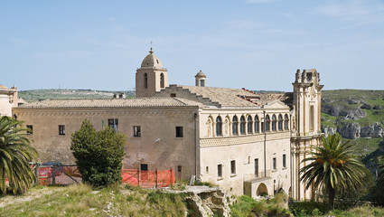 Obraz premium St. Agostino Church. Matera. Basilicata.