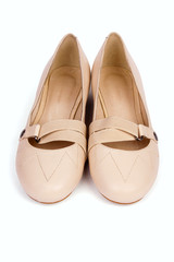 Beige shoes for girl