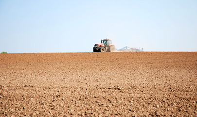 Landwirtschaft Traktor Feld