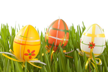 Colorful Easter eggs