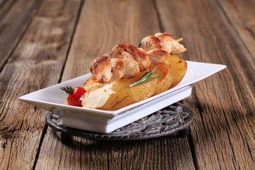 Chicken skewer