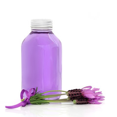 Obraz na płótnie Canvas Lavender Herb Flower Water