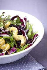 salat mit pute