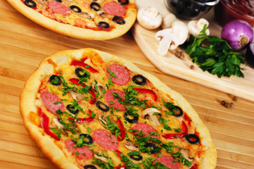 Pepperoni pizza