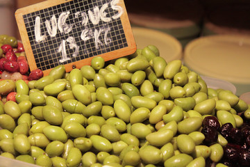 olives marchés