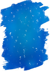 Clear water drops