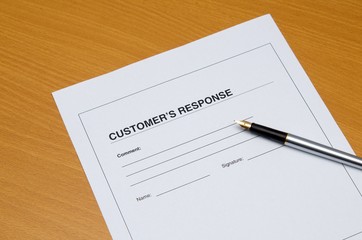 customer response