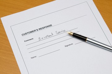 customer response