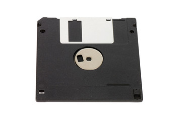 Floppy disks isolated on white background