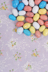 Colored Malt Chocolate Easter Candy Balls